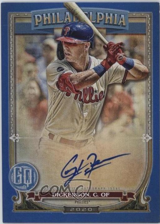 Corey Dickerson [Blue] #CD