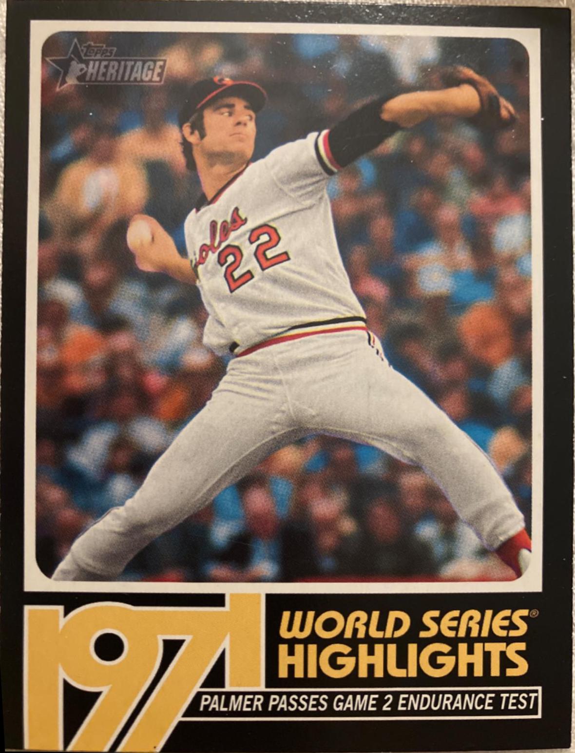 Jim Palmer #WSH-7