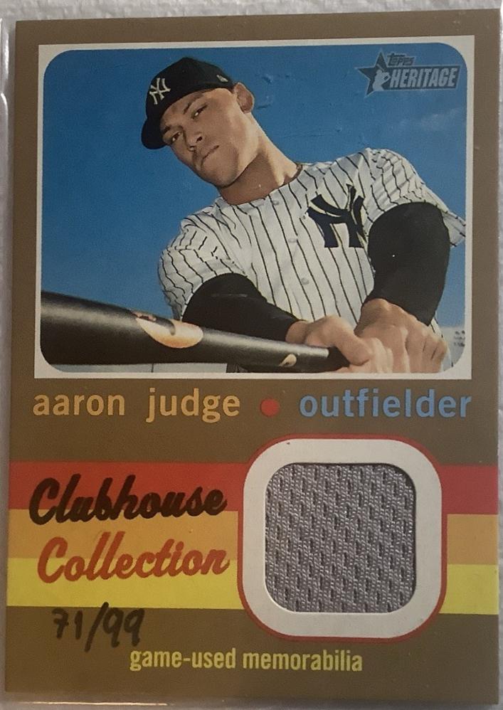 Aaron Judge [Gold] #CCR-AJ