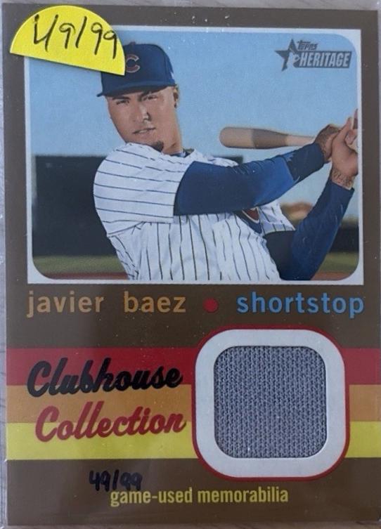 Javier Baez [Gold] #CCR-JB
