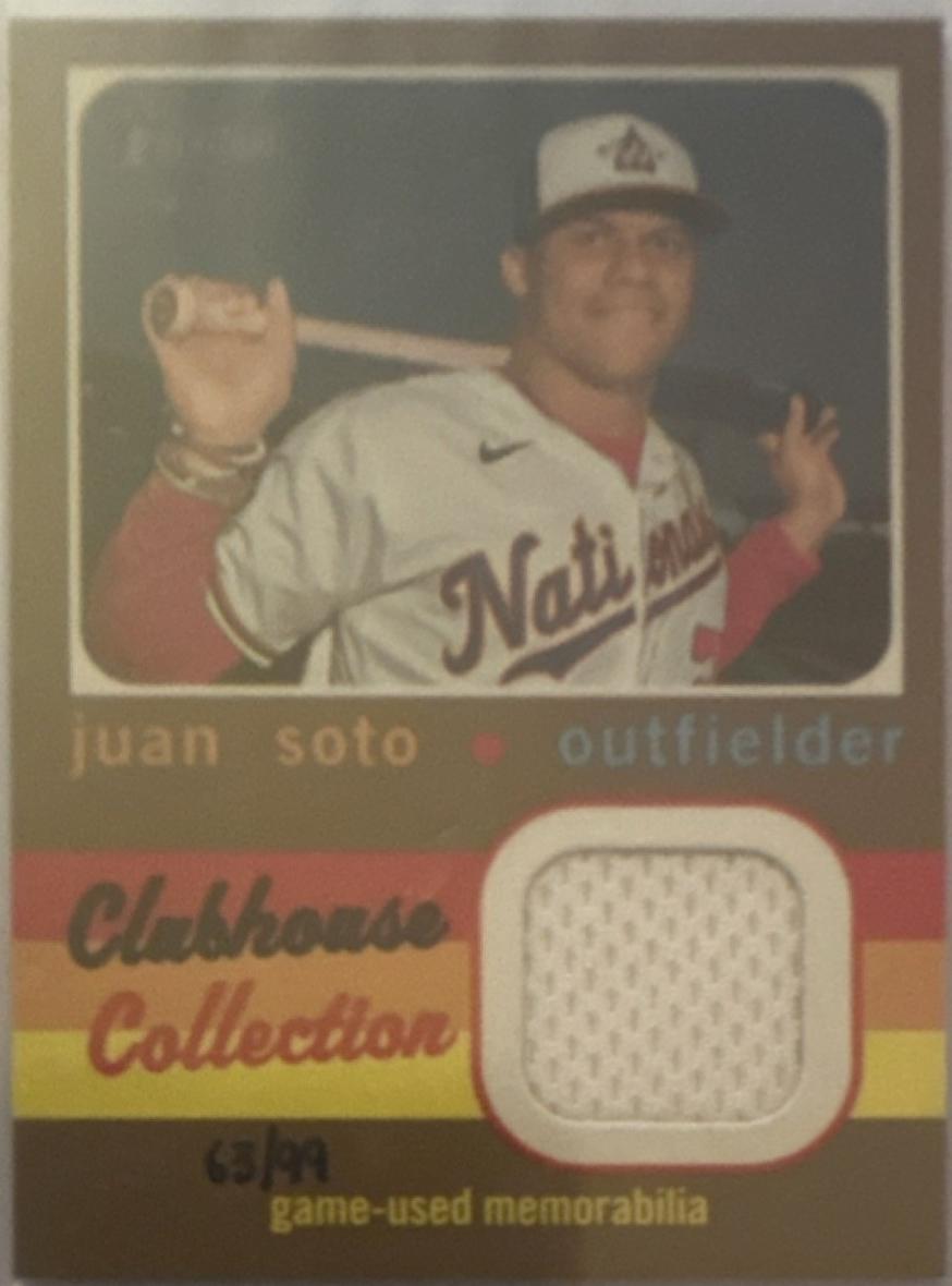 Juan Soto [Gold] #CCR-JS