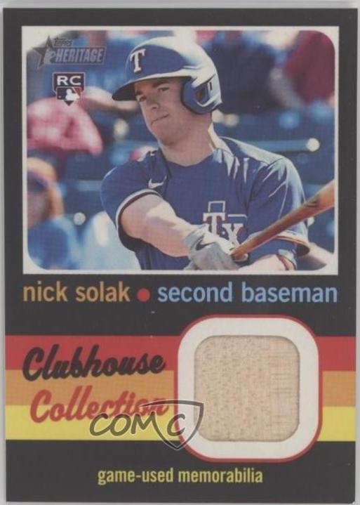 Nick Solak #CCR-NS