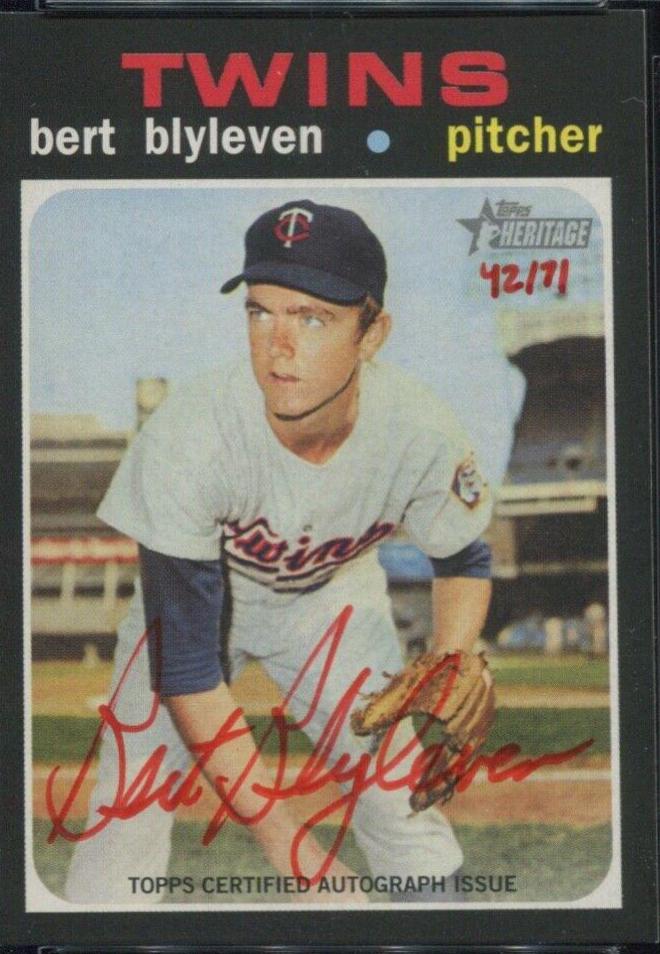 Bert Blyleven [Red Ink] #ROA-BB