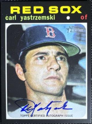 Carl Yastrzemski #ROA-CY