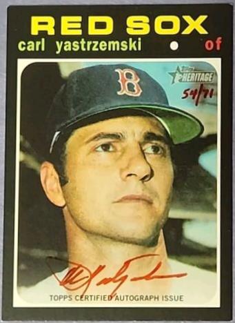 Carl Yastrzemski [Red Ink] #ROA-CY