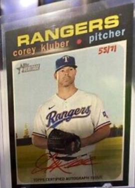 Corey Kluber [Red Ink] #ROA-CK