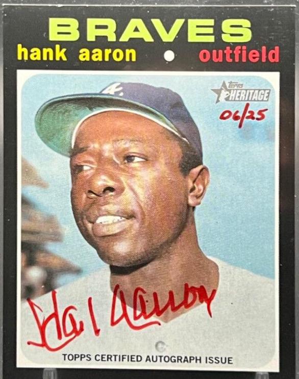 Hank Aaron [Red Ink] #ROA-HA