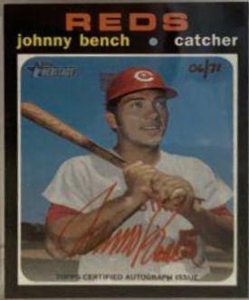 Johnny Bench [Red Ink] #ROA-JB