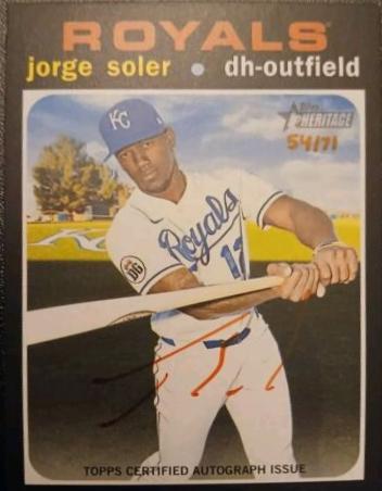 Jorge Soler [Red Ink] #ROA-JSO