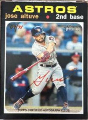 Jose Altuve [Red Ink] #ROA-JA