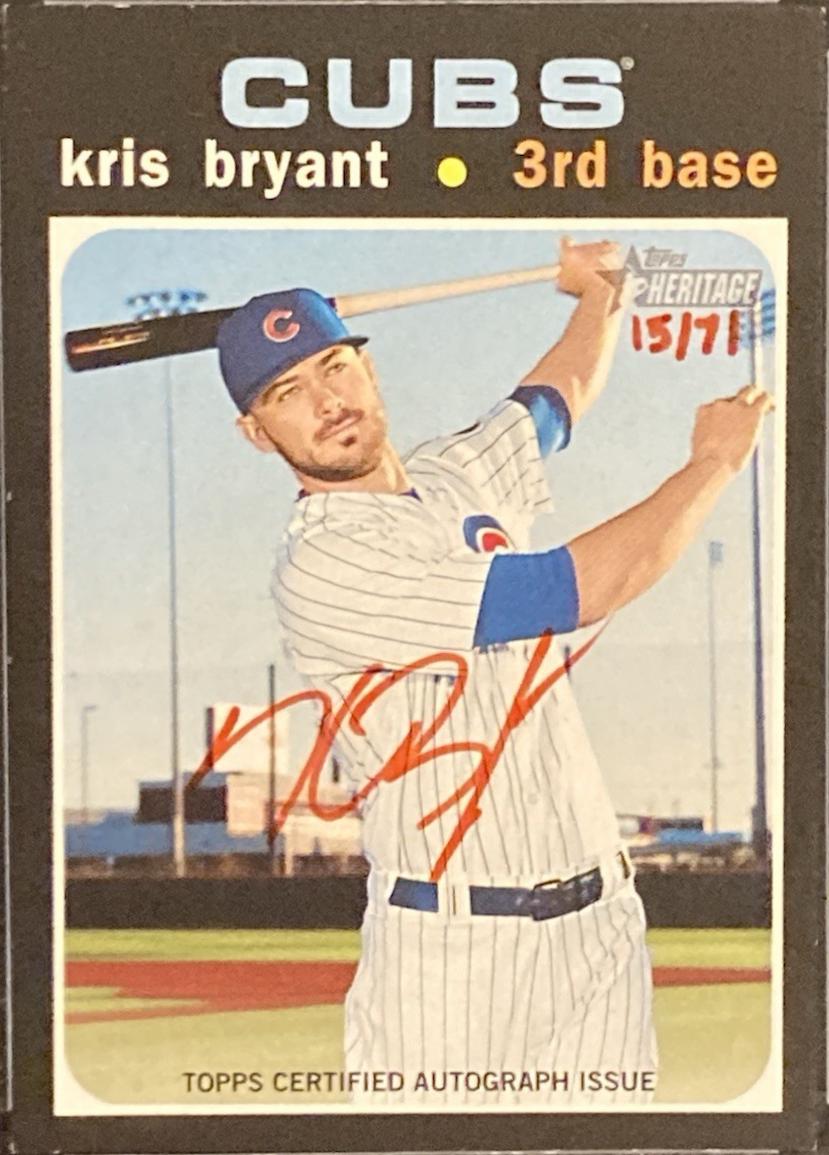 Kris Bryant [Red Ink] #ROA-KB