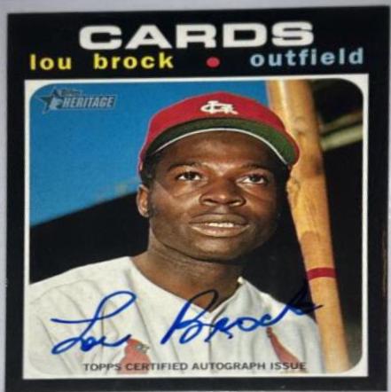 Lou Brock #ROA-LB