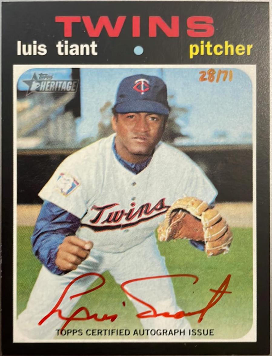 Luis Tiant [Red Ink] #ROA-LT