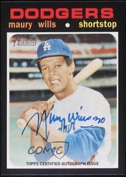 Maury Wills #ROA-MW