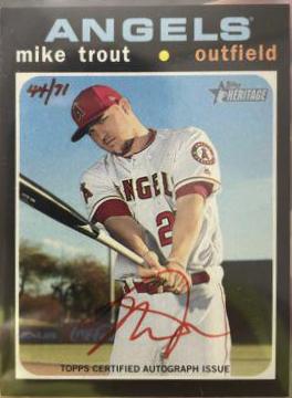 Mike Trout [Red Ink] #ROA-MT