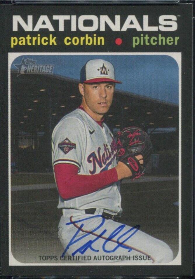 Patrick Corbin #ROA-PC