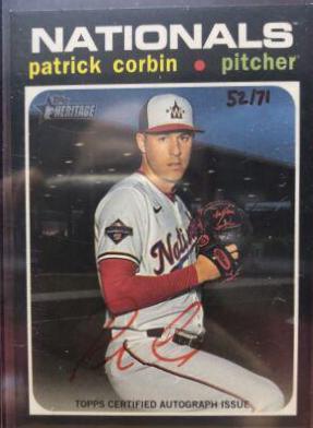 Patrick Corbin [Red Ink] #ROA-PC