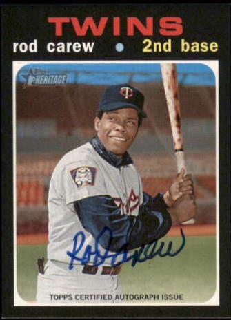 Rod Carew [Red Ink] #ROA-RC