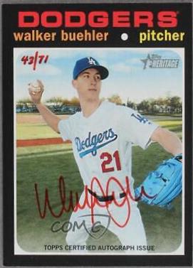 Walker Buehler [Red Ink] #ROA-WB