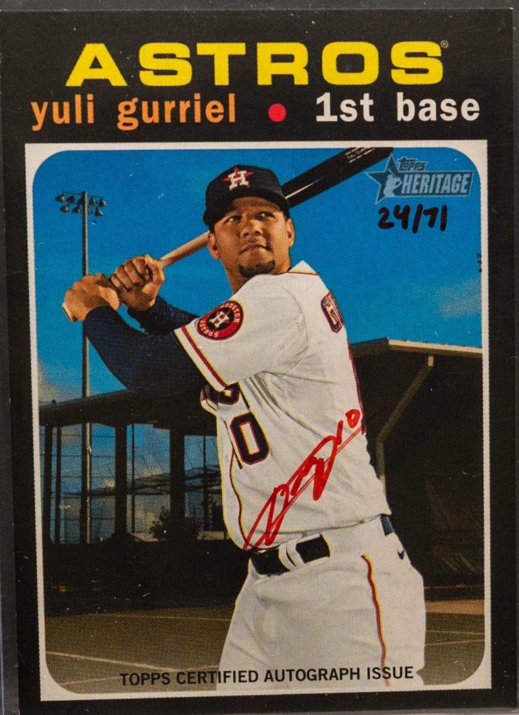 Yuli Gurriel [Red Ink] #ROA-YG