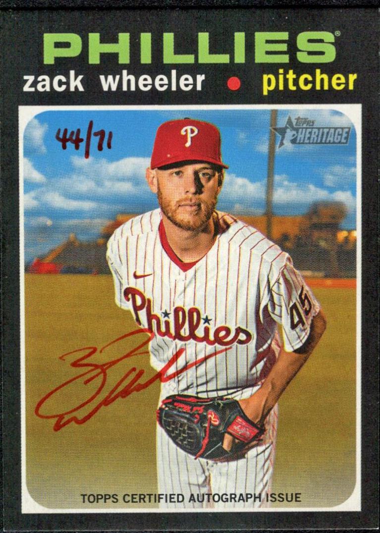 Zack Wheeler [Red Ink] #ROA-ZW