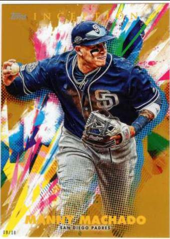 Manny Machado [5X7 Gold] #65