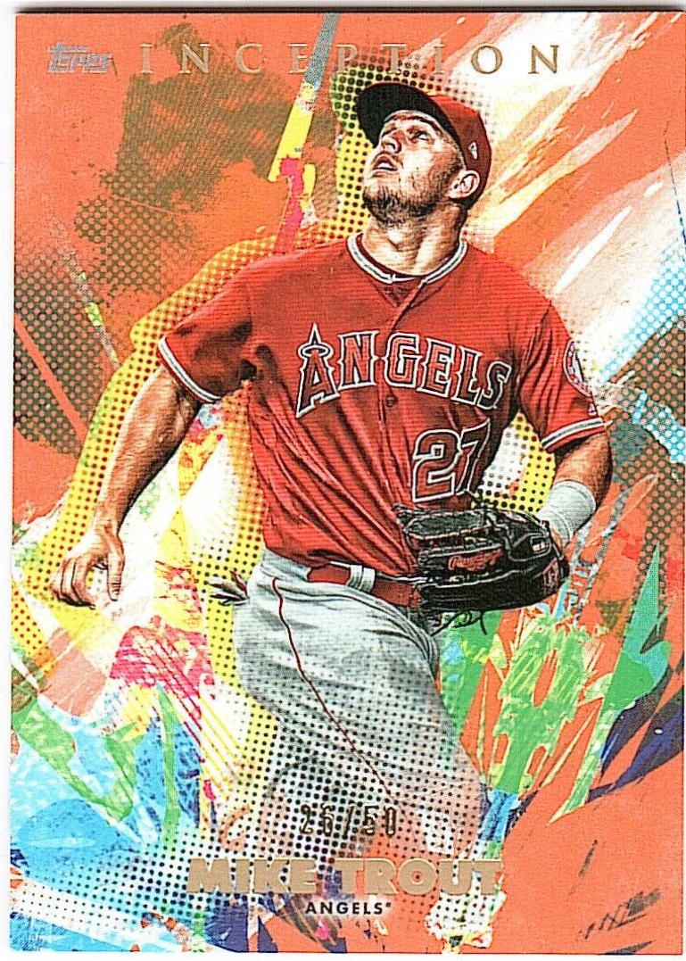 Mike Trout [Orange] #100
