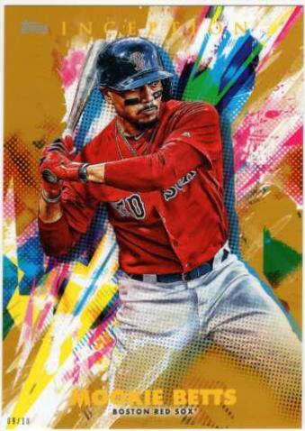 Mookie Betts [5X7 Gold] #97