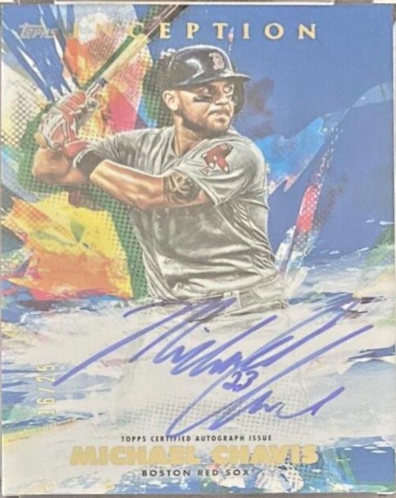 Michael Chavis [Blue] #MC