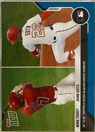 Mike Trout, Juan Soto [Blue] #OS-24