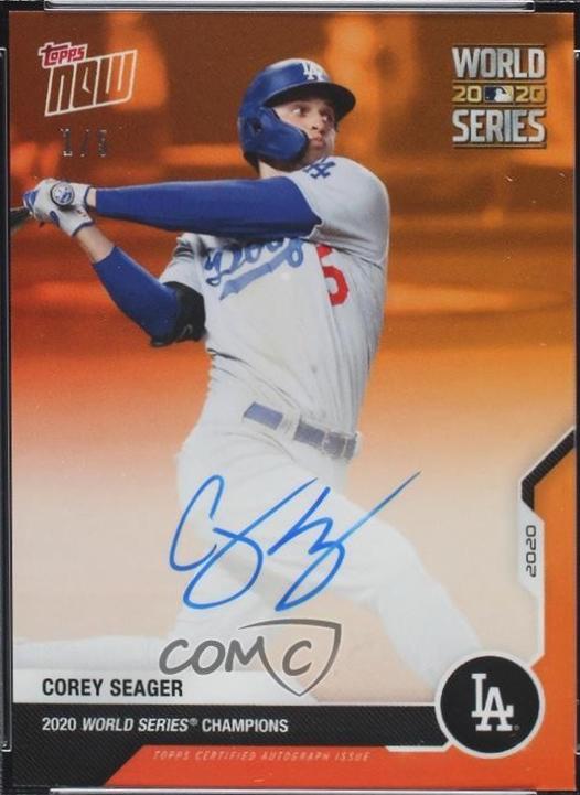 Corey Seager [Autograph] #WS-6
