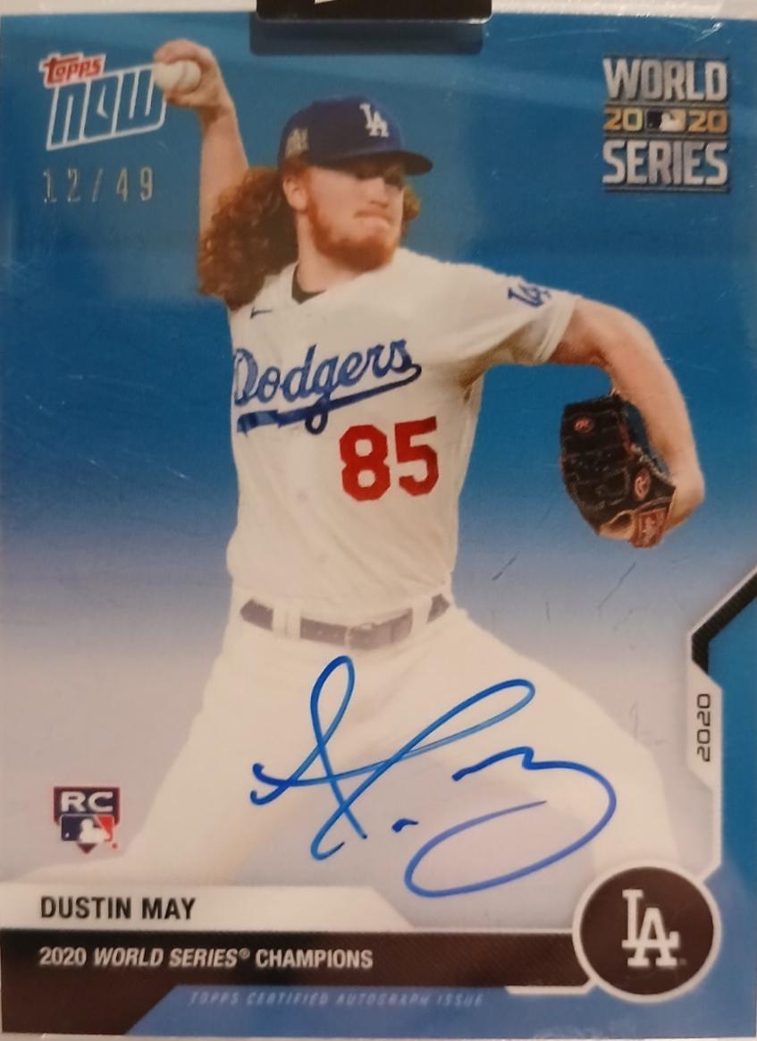 Dustin May [Autograph] #WS-3
