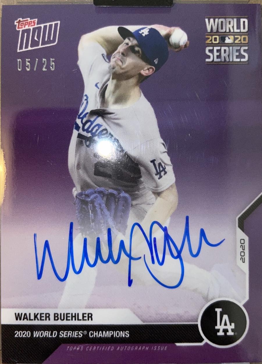 Walker Buehler [Autograph] #WS-2