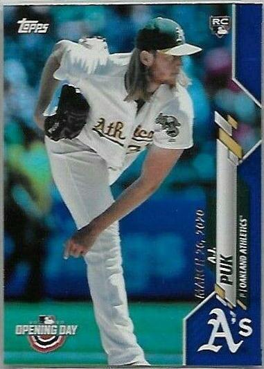 A.J. Puk [Blue Foil] #168