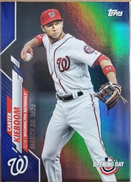 Carter Kieboom [Blue Foil] #39