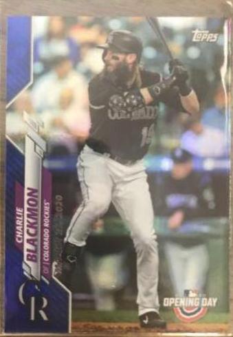 Charlie Blackmon [Blue Foil] #149