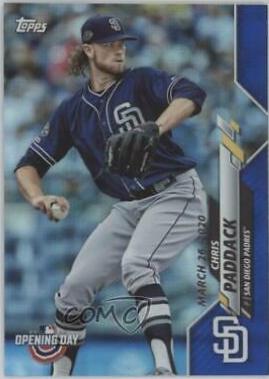 Chris Paddack [Blue Foil] #196