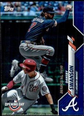 Dansby Swanson [Blue Foil] #116