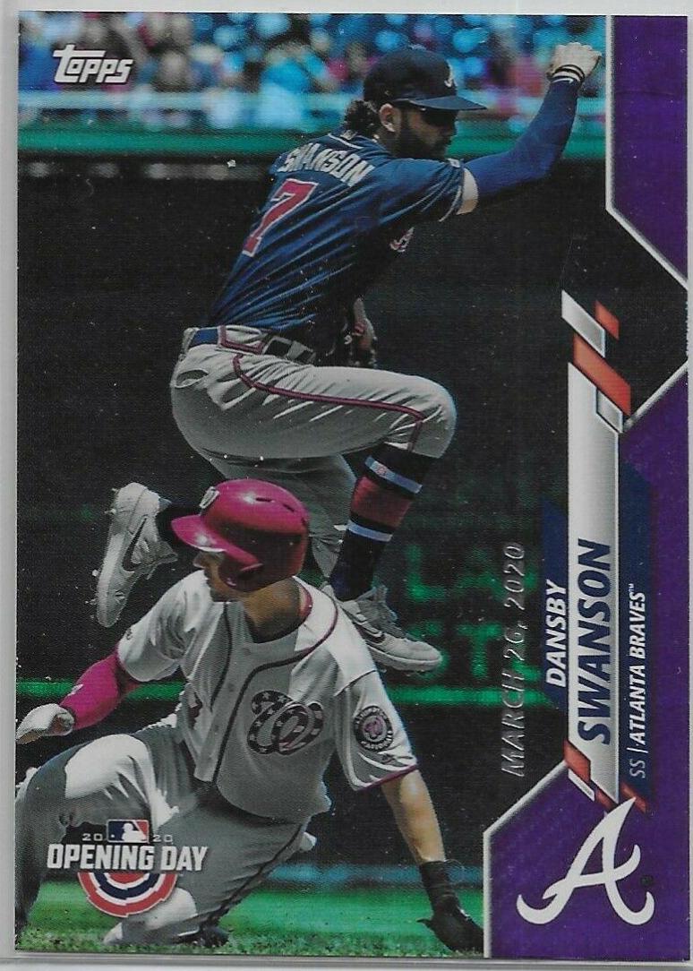 Dansby Swanson [Purple Foil] #116
