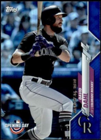 David Dahl [Blue Foil] #52