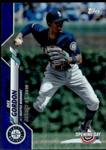 Dee Gordon [Blue Foil] #192
