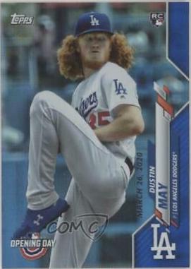 Dustin May [Blue Foil] #57