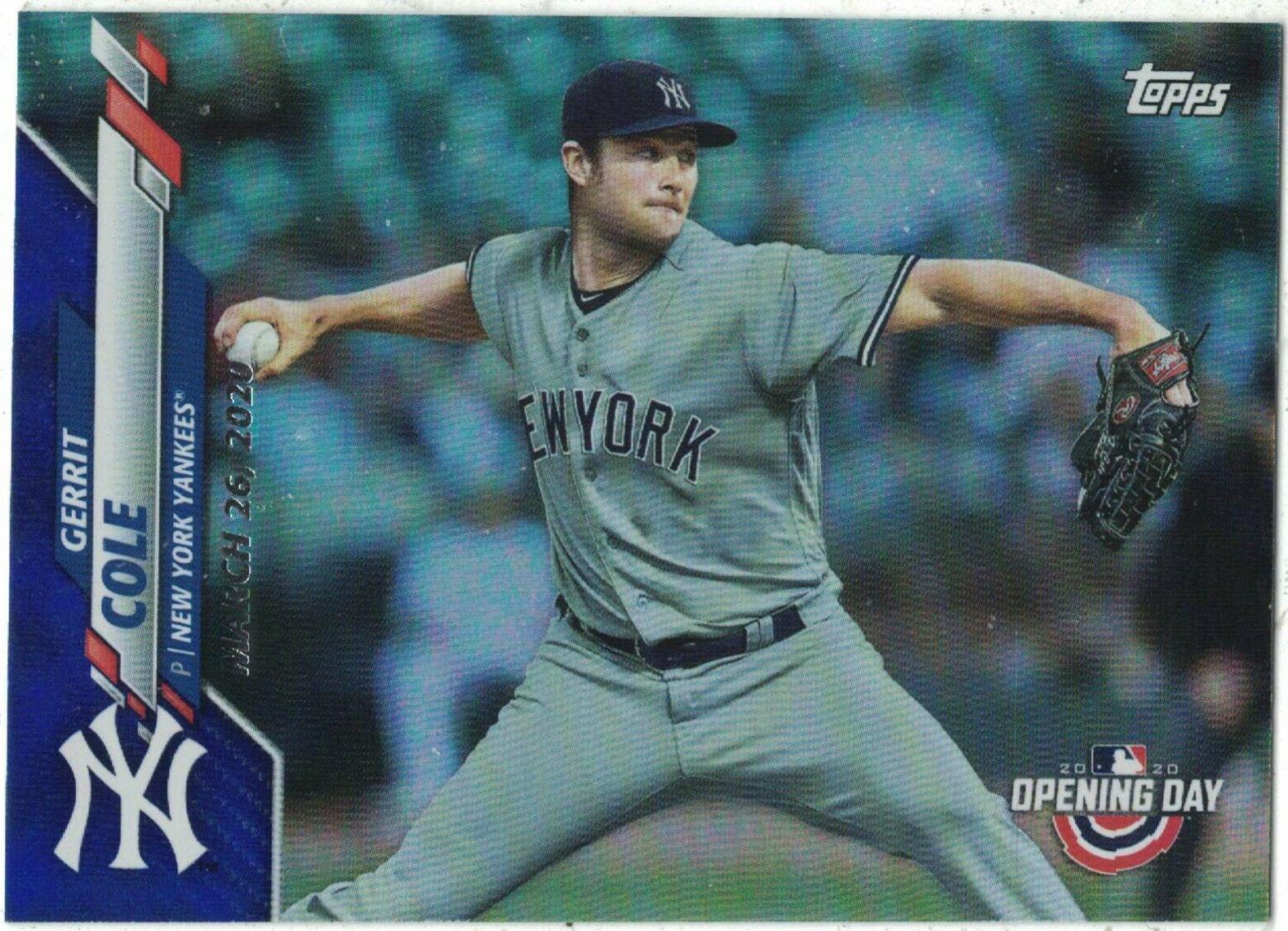 Gerrit Cole [Blue Foil] #21