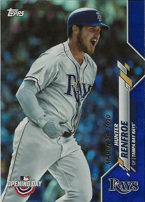 Hunter Renfroe [Blue Foil] #191