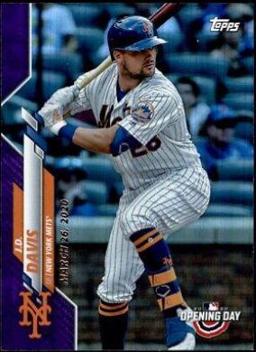 J.D. Davis [Purple Foil] #155
