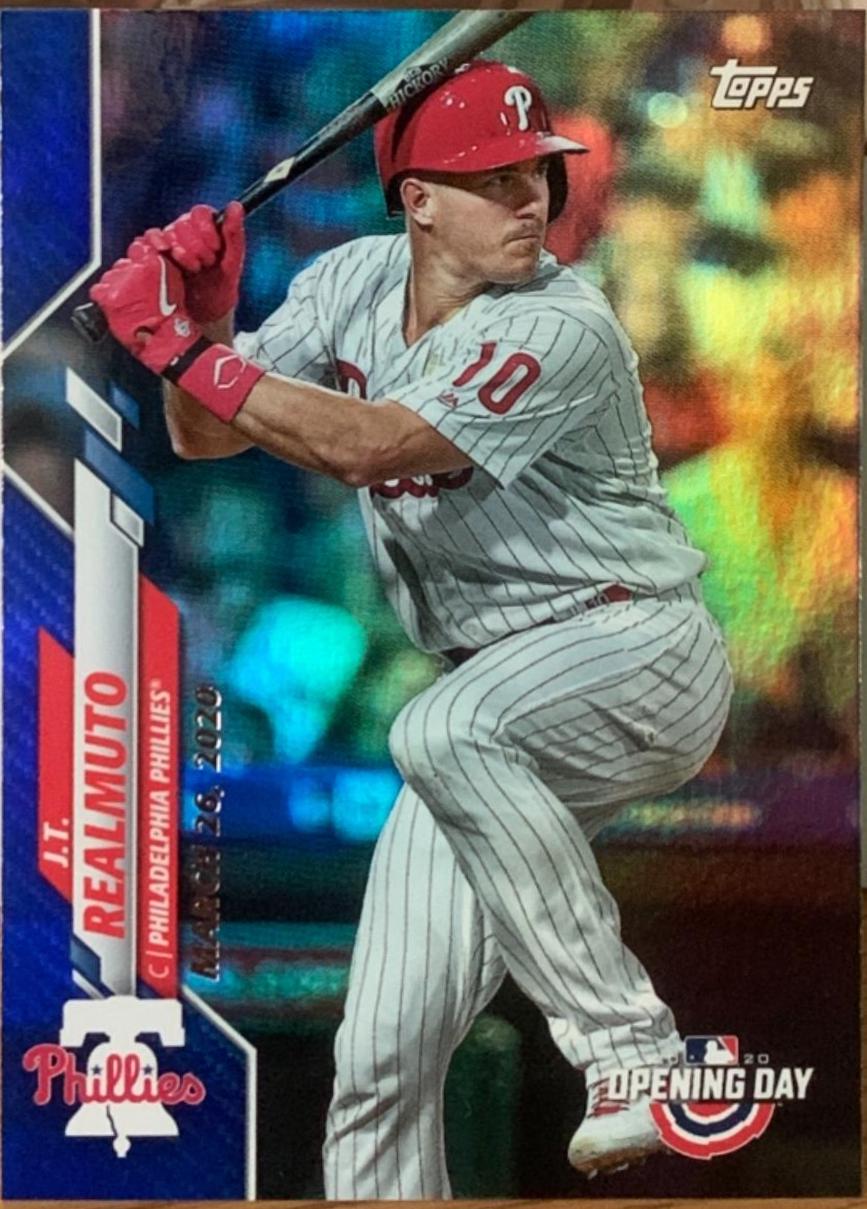 J.T. Realmuto [Blue Foil] #15