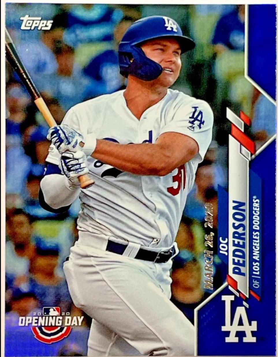 Joc Pederson [Blue Foil] #9