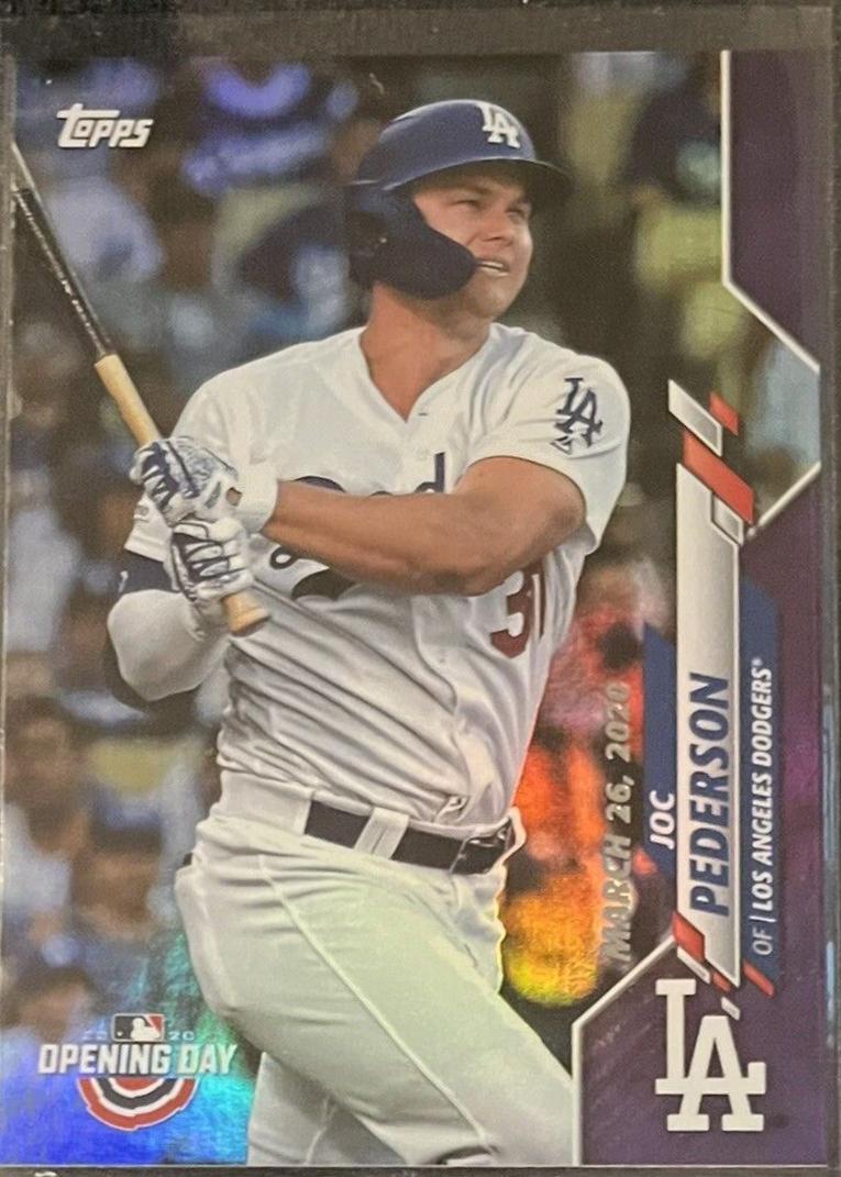 Joc Pederson [Purple Foil] #9