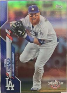 Justin Turner [Blue Foil] #37
