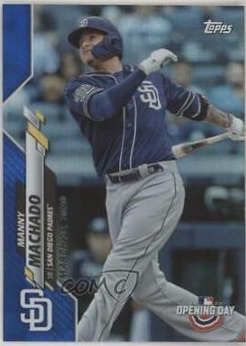 Manny Machado [Blue Foil] #200